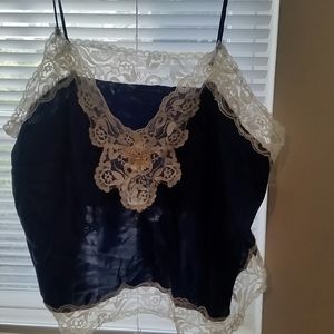 Camisole lace and beads